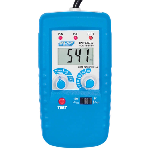 MajorTech MT325 Trip Time ELCB Tester