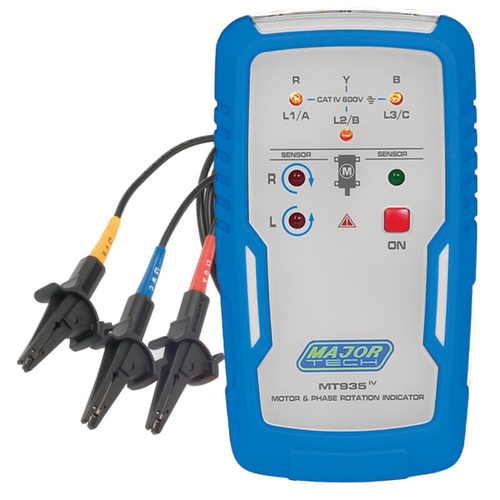 MajorTech MT935 Motor and Phase Rotation Meter